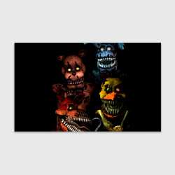 Бумага для упаковки 3D Five Nights at Freddy's аниматроники