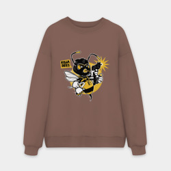 Мужской свитшот oversize без начеса хлопок Wu - killa beez