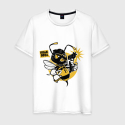 Wu - killa beez – Мужская футболка хлопок с принтом купить со скидкой в -20%