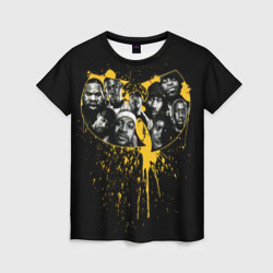 Женская футболка 3D Wu-Tang Clan paint
