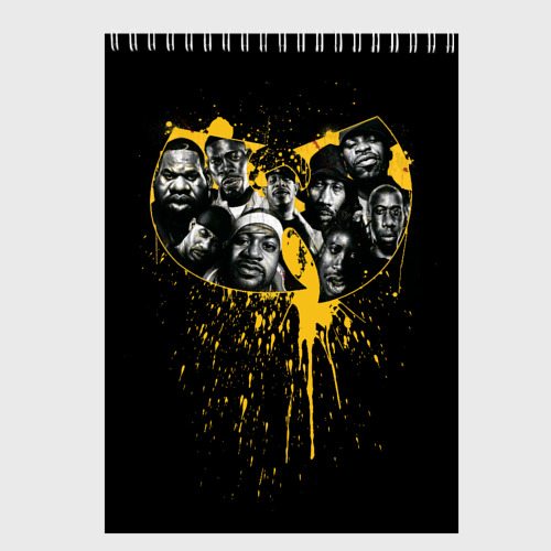 Скетчбук Wu-Tang Clan paint, цвет белый