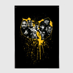 Постер Wu-Tang Clan paint