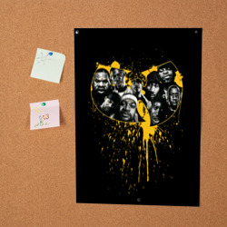 Постер Wu-Tang Clan paint - фото 2