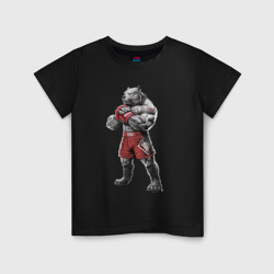 Детская футболка хлопок Питбуль - Смешанные единоборства - MMA