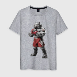 Мужская футболка хлопок Питбуль - Смешанные единоборства - MMA