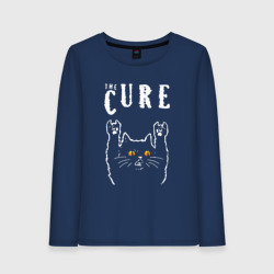 Женский лонгслив хлопок The Cure rock cat