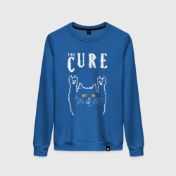 Женский свитшот хлопок The Cure rock cat