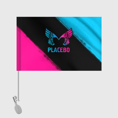 Флаг для автомобиля Placebo - neon gradient - фото 2
