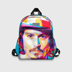 Детский рюкзак 3D Джонни Депп портрет