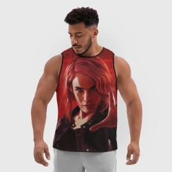Мужская спортивная майка 3D Джесси Фейден арт - фото 2