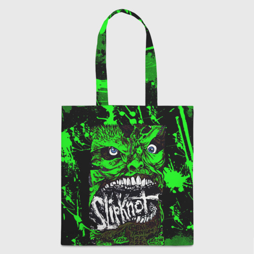 Шоппер 3D Slipknot    green monster 