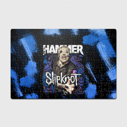 Головоломка Пазл магнитный 126 элементов Slipknot hammer blue