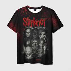 Мужская футболка 3D Slipknot Dark