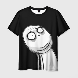 Мужская футболка 3D Мемные стикеры - Отчаяние