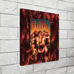 Холст квадратный DOS Doom - Bull demon - фото 2