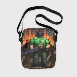 Сумка через плечо 3D DOS Doom - Doomguy