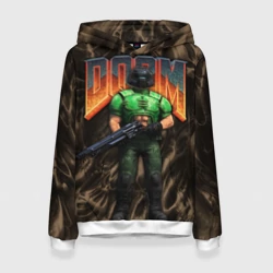 Женская толстовка 3D DOS Doom - Doomguy