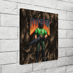 Холст квадратный DOS Doom - Doomguy - фото 2