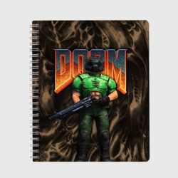 Тетрадь DOS Doom - Doomguy