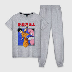 Женская пижама хлопок Dragon Ball - Сон Гоку - Удар