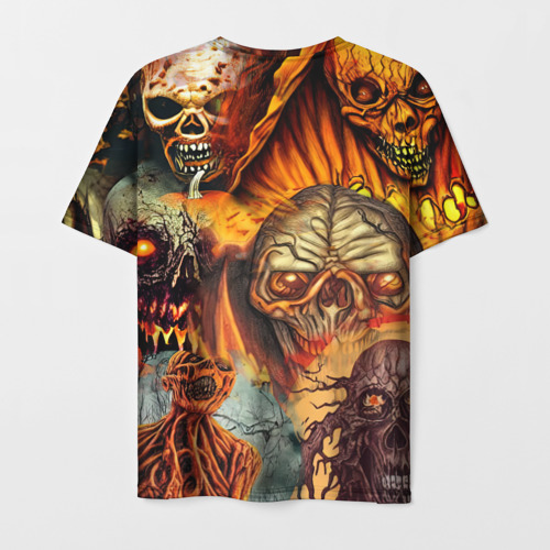 Мужская футболка 3D Монстры ужасные хэллоуинские, цвет 3D печать - фото 2