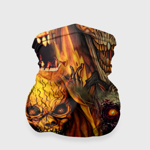 Бандана-труба 3D Монстры ужасные хэллоуинские, цвет 3D печать