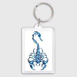 Брелок прямоугольный 35*50 Знак зодиака - скорпион