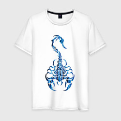 Мужская футболка хлопок Знак зодиака - скорпион