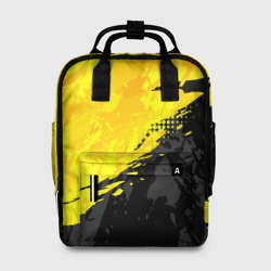 Женский рюкзак 3D Black and yellow