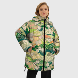 Женская зимняя куртка Oversize Green fields - фото 2
