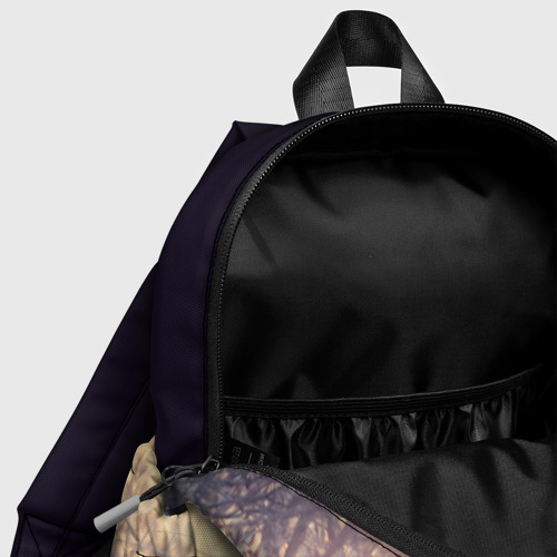 Детский рюкзак 3D с принтом Любопытный енот, фото #4