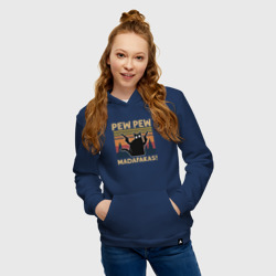 Женская толстовка хлопок Кот с пистолетами - Madafakas - фото 2