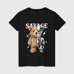 Женская футболка хлопок Savage Bear