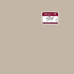 Мужской свитшот хлопок Hello I am Stay - фото 2