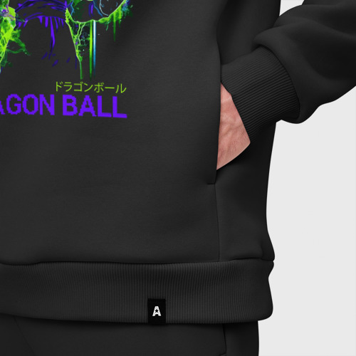 Мужской костюм oversize хлопок с принтом Dragon Ball - Vegeta - Cry, фото #4
