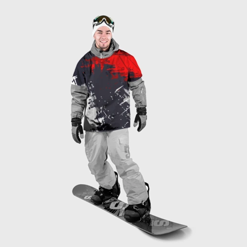 Накидка на куртку 3D Абстрактные брызги