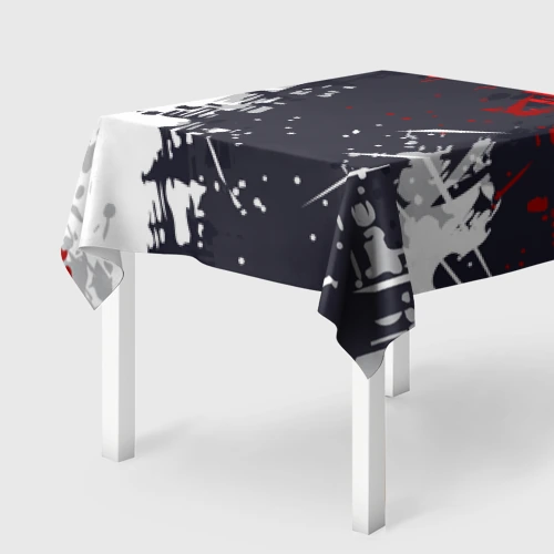 Скатерть 3D Абстрактные брызги