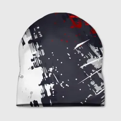 Шапка 3D Абстрактные брызги