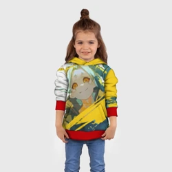 Детская толстовка 3D Киберпанк: Бегущие по краю Ребекка - фото 2