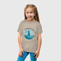 Детская футболка хлопок Владивосток - маяк - фото 2