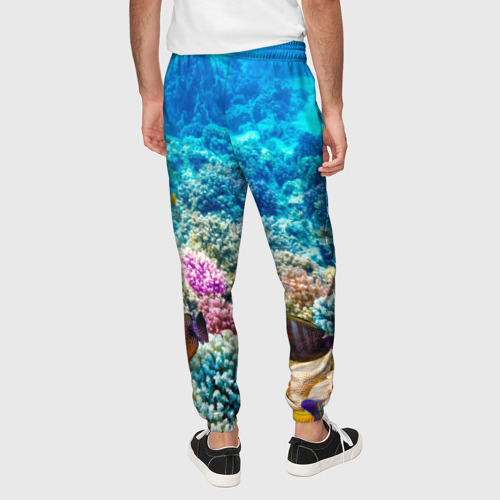 Мужские брюки 3D Дно морское, цвет 3D печать - фото 5