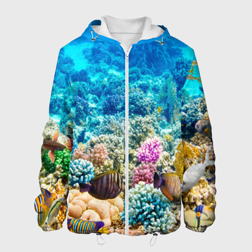 Мужская куртка 3D Дно морское, цвет 3D печать