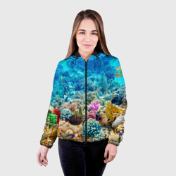 Женская куртка 3D Дно морское - фото 2