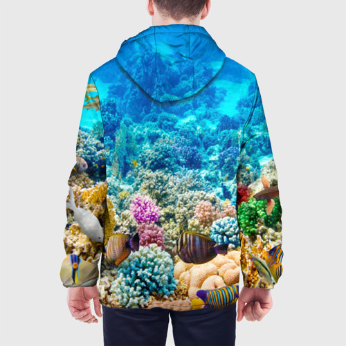 Мужская куртка 3D Дно морское, цвет 3D печать - фото 5