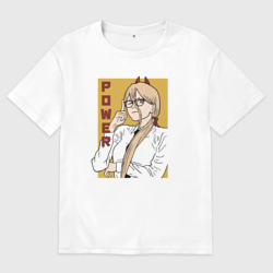 Мужская футболка хлопок Oversize Милая Пауэр