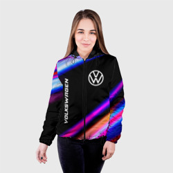 Женская куртка 3D Volkswagen Speed lights - фото 2