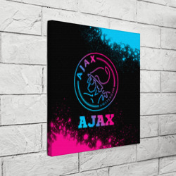 Холст квадратный Ajax - neon gradient - фото 2