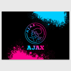 Поздравительная открытка Ajax - neon gradient