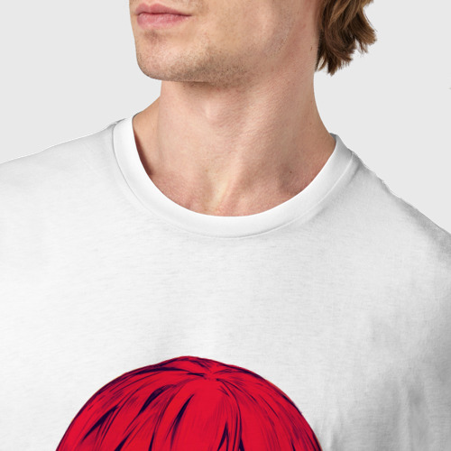 Мужская футболка хлопок с принтом Прекрасная Макима - Человек бензопила, фото #4
