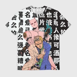 Мужская футболка 3D Кирай Йошикаге - JoJo